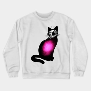 Cosmic Cat Crewneck Sweatshirt